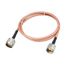 Low Loss RF Coaxial Cable Connection Coax Wire RG-142 N Male to PL-259 UHF Male 90cm