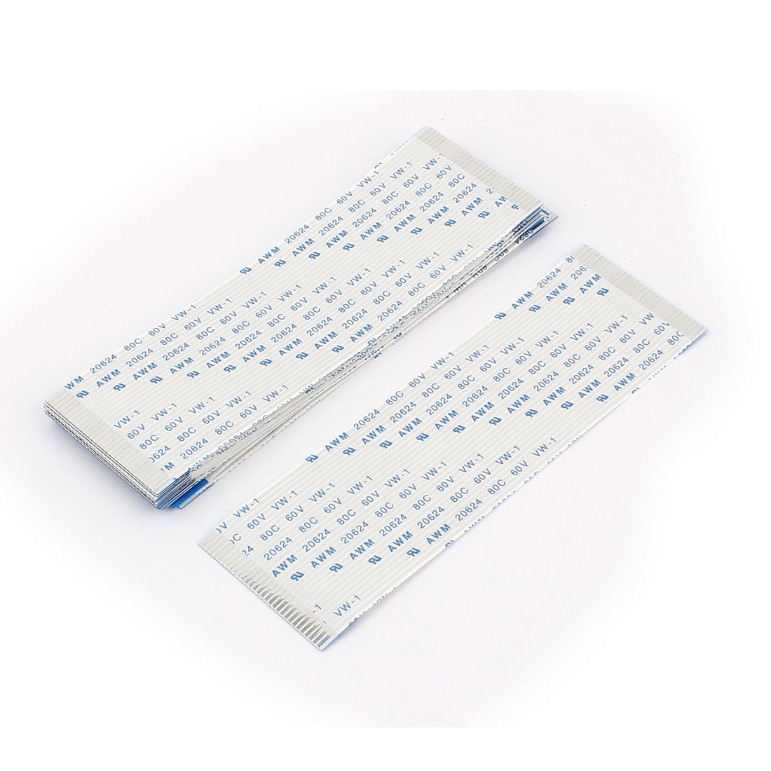 15 Piece 1.0 mm Pitch 30 Pin AWM 80C 60V VW-1 Flexible Flat Cable FFC FPC 100 mm, 1.22" Width, 3.94" Length