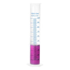 Plastic Graduated Cylinder, 1000ml Measuring Cylinder, Science Test Tube Beakers, 2-Sided Metric Marking, Clear Hex Base for Lab Home