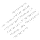 10Pcs Compression Spring, 304 Stainless Steel 3mm OD 0.2mm Wire 35mm Length Mechanical Spring for Shop Home Repair Project, Silver Tone