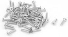 M2 x 8mm Hex Socket Countersunk Flat Head Screw Bolts 50pcs
