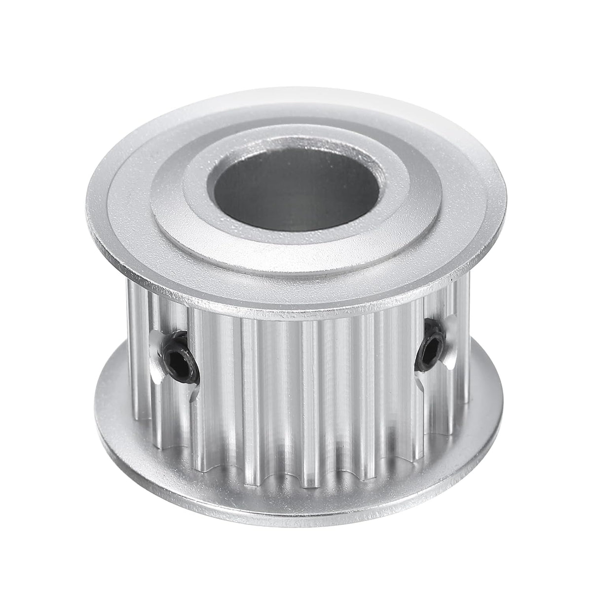 5M-18T-1/2B Timing Belt Pulley 1/2" Bore, 18 Teeth Aluminum Alloy Synchronous Wheel, Pitch 5mm Tooth for 15mm Width Belt