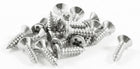 12mmx3mm Thread Diameter Stainless Steel Crosshead Self Tapping Screw 20Pcs