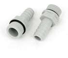 2pcs Fitting Coupler 3/8BSP Male Thread x 10mm Hose Barb Fuel Water