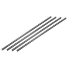 4Pcs Square Steel Bar Stock, 9/32"x9/32"x12"(7mmx7mmx305mm) A36 Square Steel Rod Bars Precision Key Stock for Keyways Structural Support Industrial Machinery DIY Craft