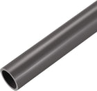 PVC Rigid Round Tubing, Plastic Flexible Water Pipe 21mm ID x 25mm(1") OD 0.5m, Gray