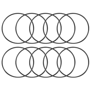 Nitrile Rubber O-Rings 100mm OD 94mm ID 3mm Width, Metric Sealing Gasket, Pack of 10