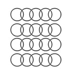 Nitrile Rubber O-Rings, 26mm OD 23mm ID 1.5mm Width, Metric Sealing Gasket, Pack of 20