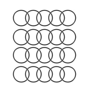 Nitrile Rubber O-Rings, 26mm OD 23mm ID 1.5mm Width, Metric Sealing Gasket, Pack of 20