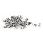 M1.6x3mm 316 Stainless Steel Flat Head Phillips Machine Screws Fasteners 50 Pcs