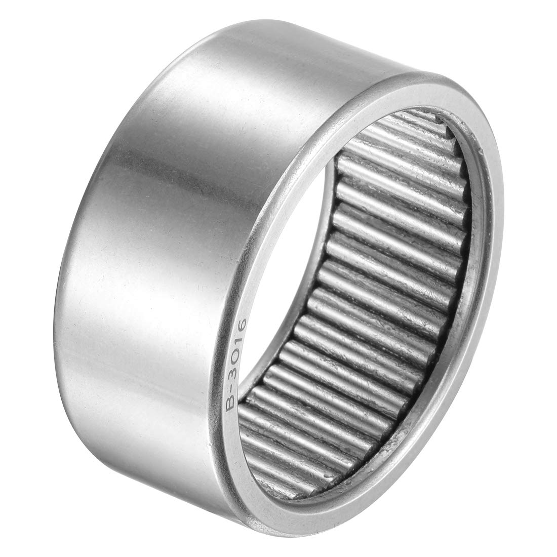 B3016 Needle Roller Bearings 1-7/8" Bore 2-1/4" OD 1" Width Chrome Steel Open End Full Complement Drawn Cup Bearing