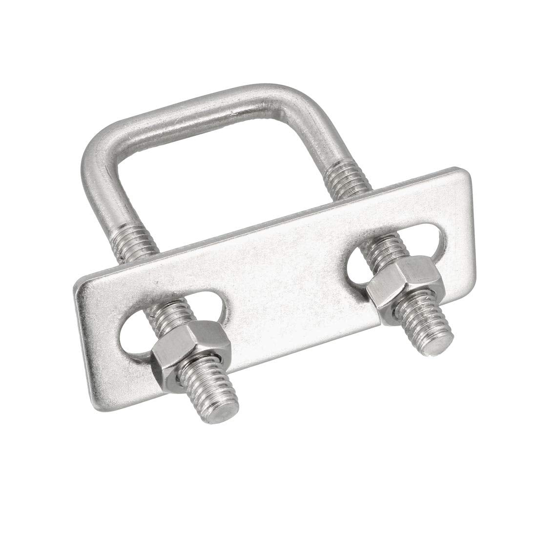 Square u-Bolts 1"(25mm) Inner Width 50mm Length M6 304 Stainless Steel U Bolt with Nuts Frame for Boat Trailer