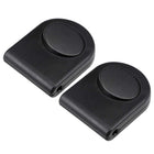 Inline Foot Pedal Push Lamp Switch, Step-on-button Lighting Foot Control ON/Off Foot Switch Black 2 Pcs