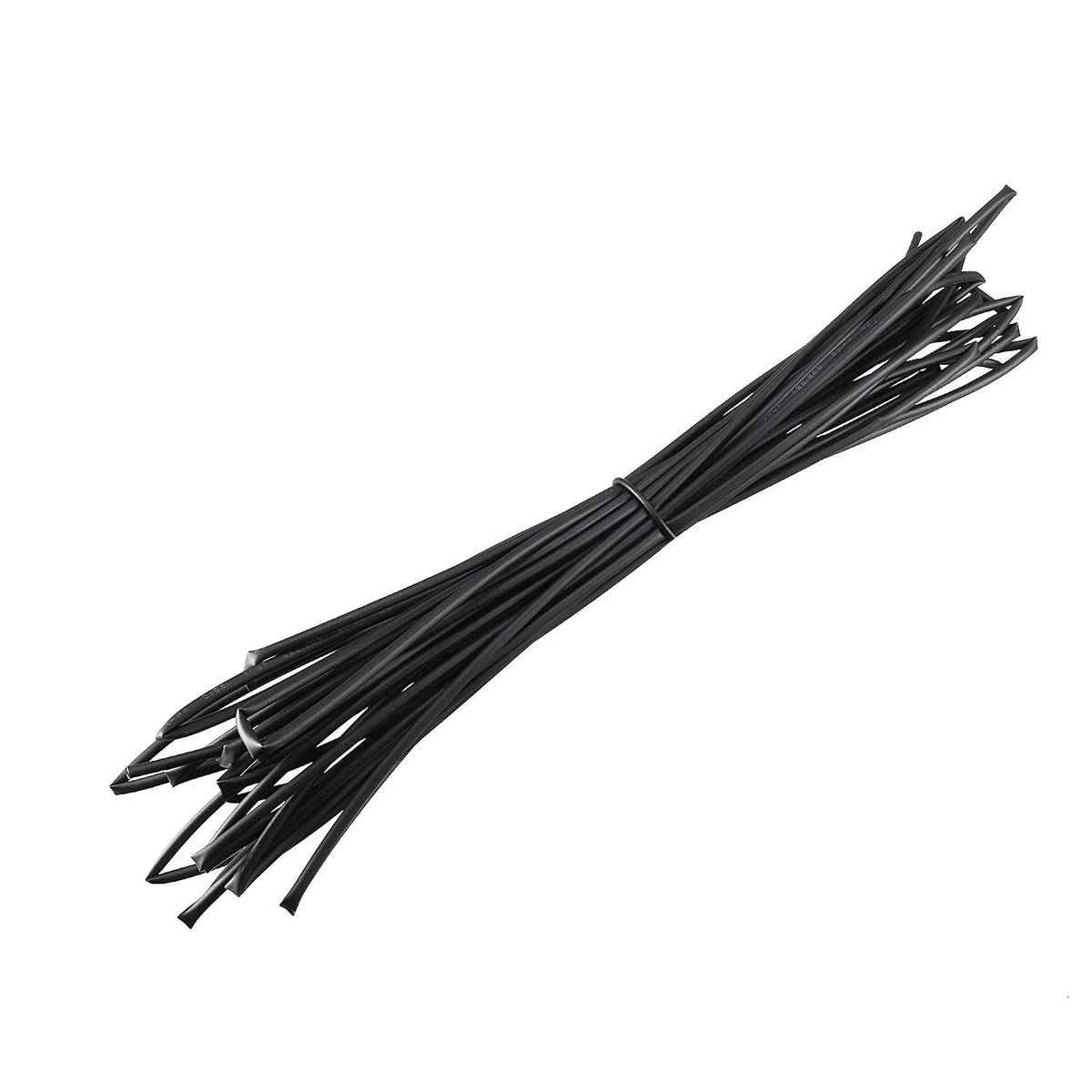 1.0 mm Dia. Black Heat Shrinkable Tube Shrink Tubing 6M 19.7ft