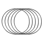 Nitrile Rubber O-Rings, 105mm OD 101mm ID 2mm Width, Metric Nitrile Rubber Sealing Gasket, Pack of 5