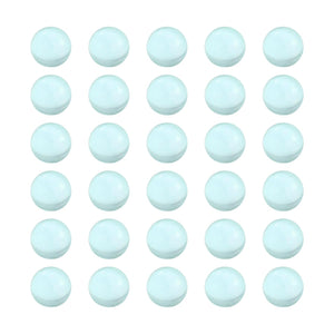 100Pcs 9.5mm Lab Boiling Stones, Solid Round Clear Glass Boiling Beads, High Precision Soda Lime Glass Beads for Bottle Shaking Mixing Laboratory Experiments