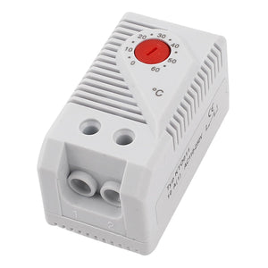 Mechanical Thermostat, KTO011 0-60°C Adjustable Compact NC Temperature Controller