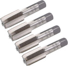 Metric Hand Tap M20 Thread 1 Pitch 4 Straight Flutes H2 Alloy Tool Steel Bottom & Taper Screw Tap Set Tapping Tools for Repairing 2 Pairs