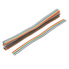 IDC Wire 10 Pins Flat Ribbon Cable, 200 mm Length Rainbow Color