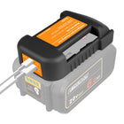 LinkMejor 2 Pack USB-laderadapter kompatibel med DeWalt 20V-batteri