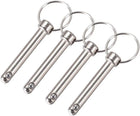 Quick Release Pin 8mmX50mm Marine Hardware for Boat Bimini Top Deck Hinge 4Pcs