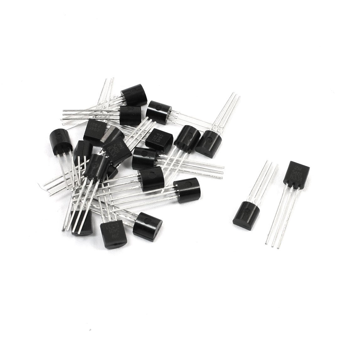 SYNCELEC000131 20Pcs C945 NPN 2N5401 PNP to-92 Bipolar General Purpose Trasnsistor, 0.17" Width, 0.73" Length
