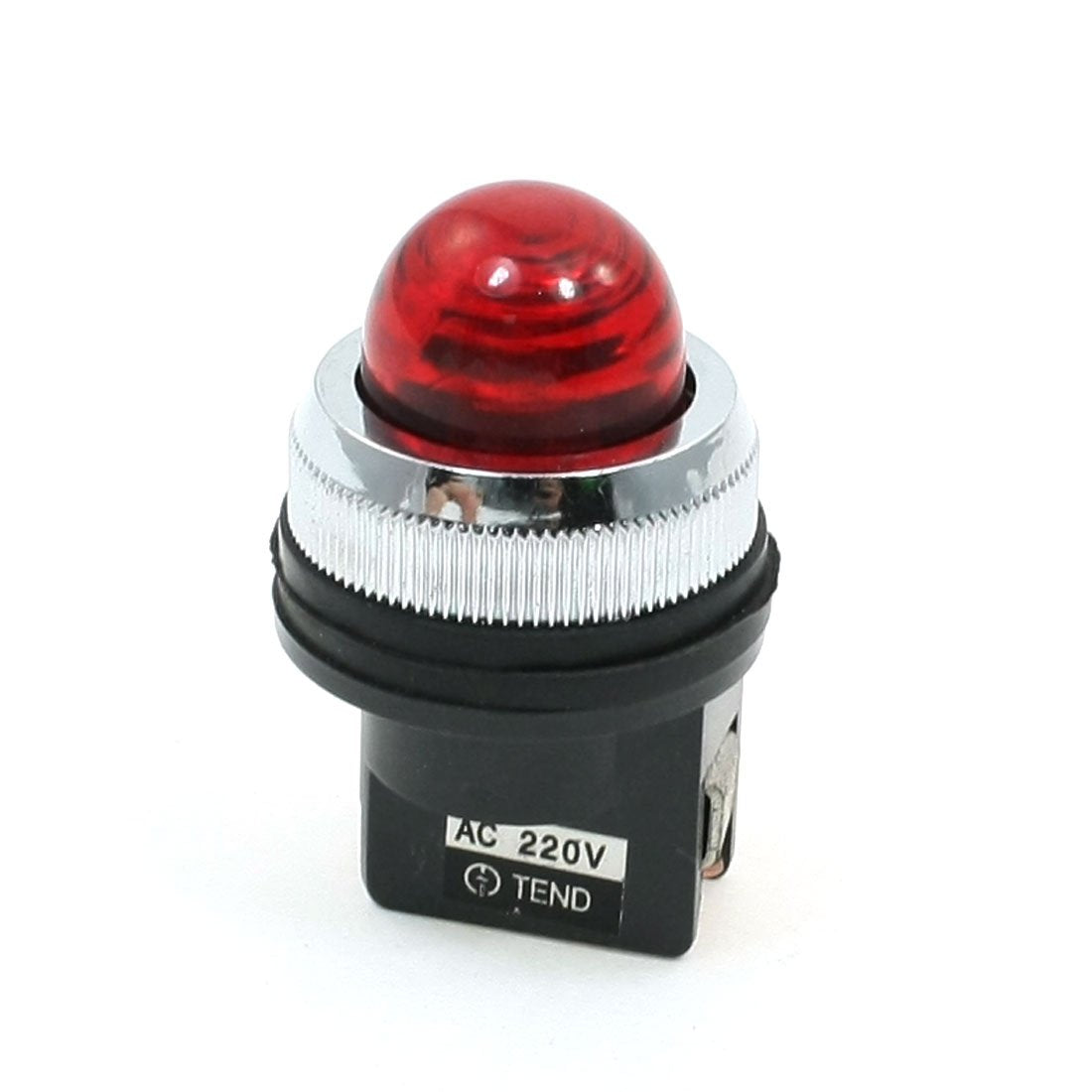 a13101600ux0002 AC 220V Panel Mounted Red Signal Indicator Light Pilot Lamp, 24 mm