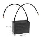 Ceiling Fan Capacitor CBB61 16uF 250V AC 2 Wires Metallized Polypropylene Film Capacitor 47x34x22mm for Electric Fan Pump Motor Generator 3Pcs