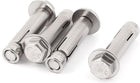 M8x50mm Hex Head Sleeve Anchor Expansion Bolt Screws 4pcs
