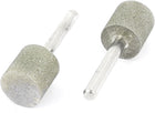 6mm Shank 20mm Cylinder Head Mounted Points Grinding Bit 2 Pcs