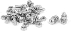 M4 x 12mm 304 Stainless Steel Phillips Hex Head Bolts Nuts w Washers 15 Sets