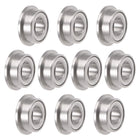 MF63ZZ Flange Ball Bearing 3x6x2.5mm Full Complement Bearings 10pcs