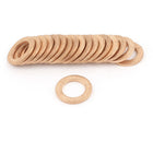 20Pcs 10mmx16mmx1.5mm Copper Crush Washer Flat Gasket Fitting