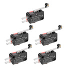 5PCS OV-156-1C25 15A 125/250VAC SPDT NO NC 3 Terminals Long Roller Lever Type Action Switches