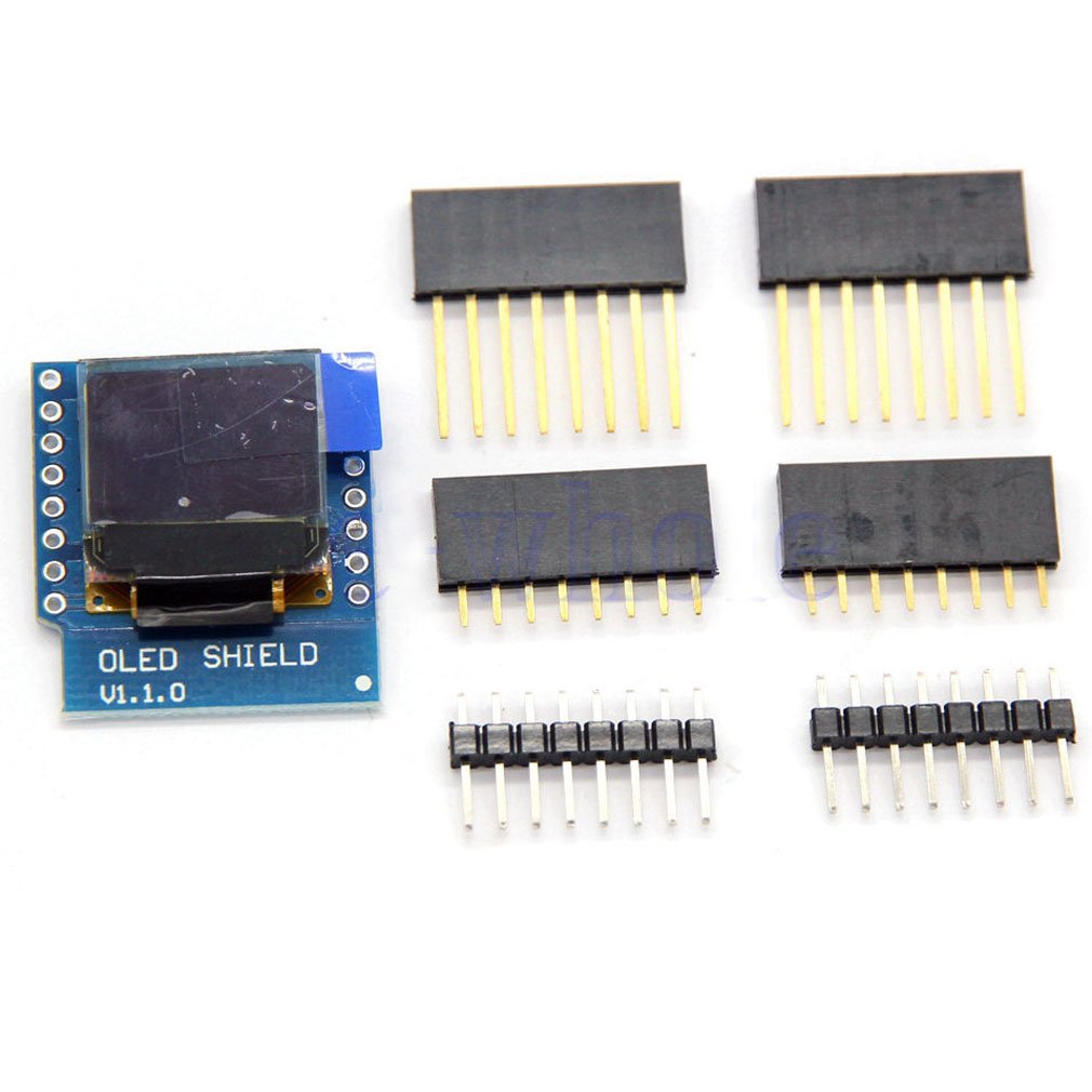 LinkMejor 0.66 pollice OLED 0.66" mini OLED Schermo con I2C/IIC 64x48 Pixel 3.3V