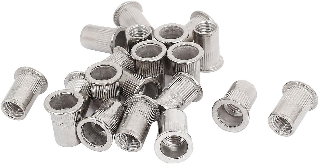 M10 Thread 304 Stainless Steel Rivet Nut Insert Nutsert 20pcs
