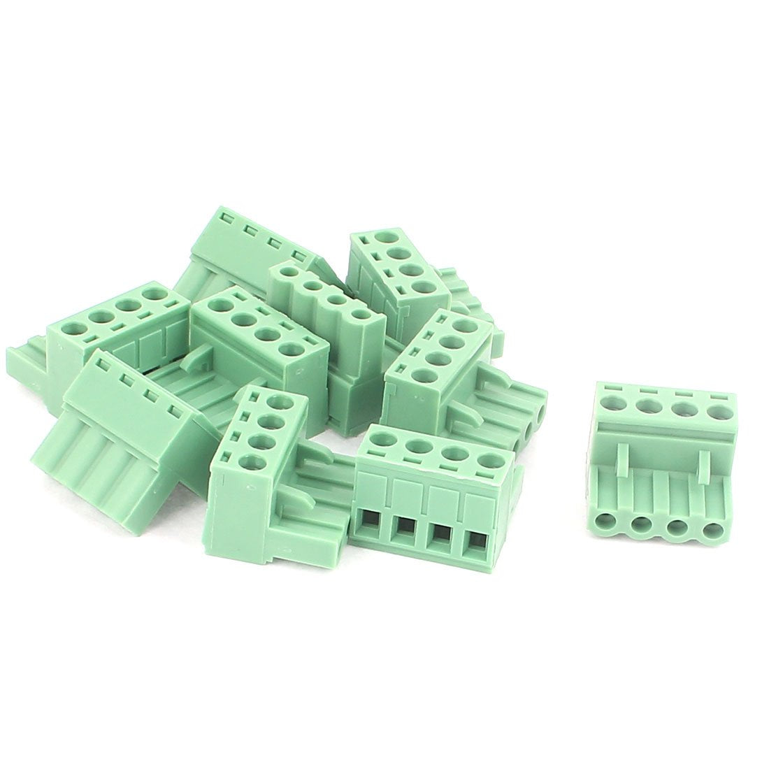 10Pcs KF2EDG 5.08mm Pitch 4 Pin Pluggable Teminal Blocks Socket