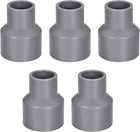 PVC DWV Reducing Coupling Schedule 40 Gray 20mm x 32mm Socket 5Pcs