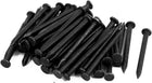 Hardware Nails 1.5-inch Length Carbon Steel Point Tip Wall Cement Nail Black 50pcs