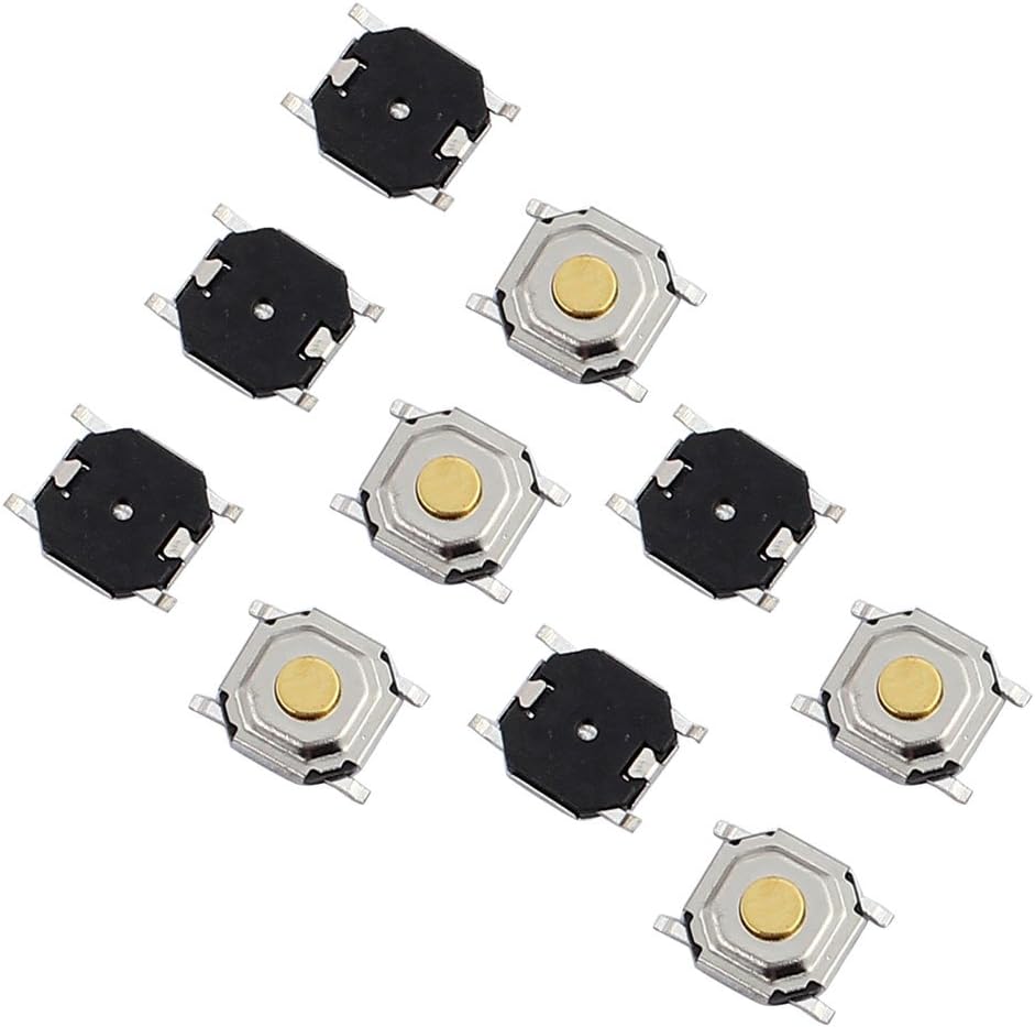 10 Pcs 5mmx5mmx1.5mm Panel PCB Momentary Tactile Tact Push Button Switch