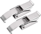 2.87-inch SUS304 Stainless Steel Draw Toggle Latch with Spring-Steel Hook - 2 Pcs