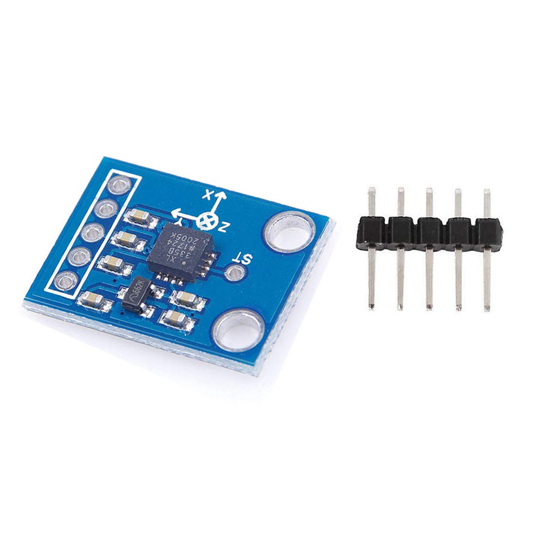 LinkMejor ADXL335 3-Axis Accelerometer Angular Transducer Sensor GY-61 Module Analog Output 3-5V