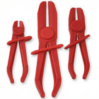 3 PCS Fuel Line Pinch Off Pliers, Hose Pinch Off Pliers, Non-Marring Fuel Line Clamp Pliers for Automotive Flexible Hoses, Gas Lines, Brake, Fuel Lines, Coolant & Radiator