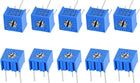 3362 Trimmer Potentiometer 5K Ohm Top Adjustment Horizontal Variable Resistors 10Pcs
