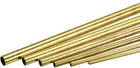 Brass Tube, 3mm 4mm 5mm 6mm 7mm 8mm OD x 1mm Wall Thickness 200mm Length Metal Tubing, Pack of 6