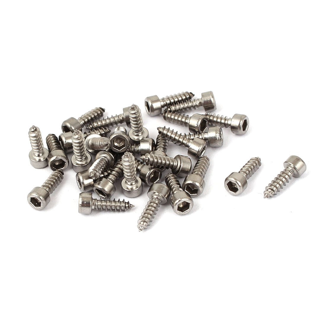 M3x10mm sekskant drive hode dekk selvskruende bore skruer 30 stk