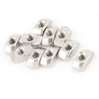 10pcs 30 Series Compatible Drop in Type M5 T Slot Nuts 16mmx8mmx6.5mm