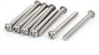 M6x60mm 304 Stainless Steel Button Head Torx Security Tamper Proof Screws 10pcs