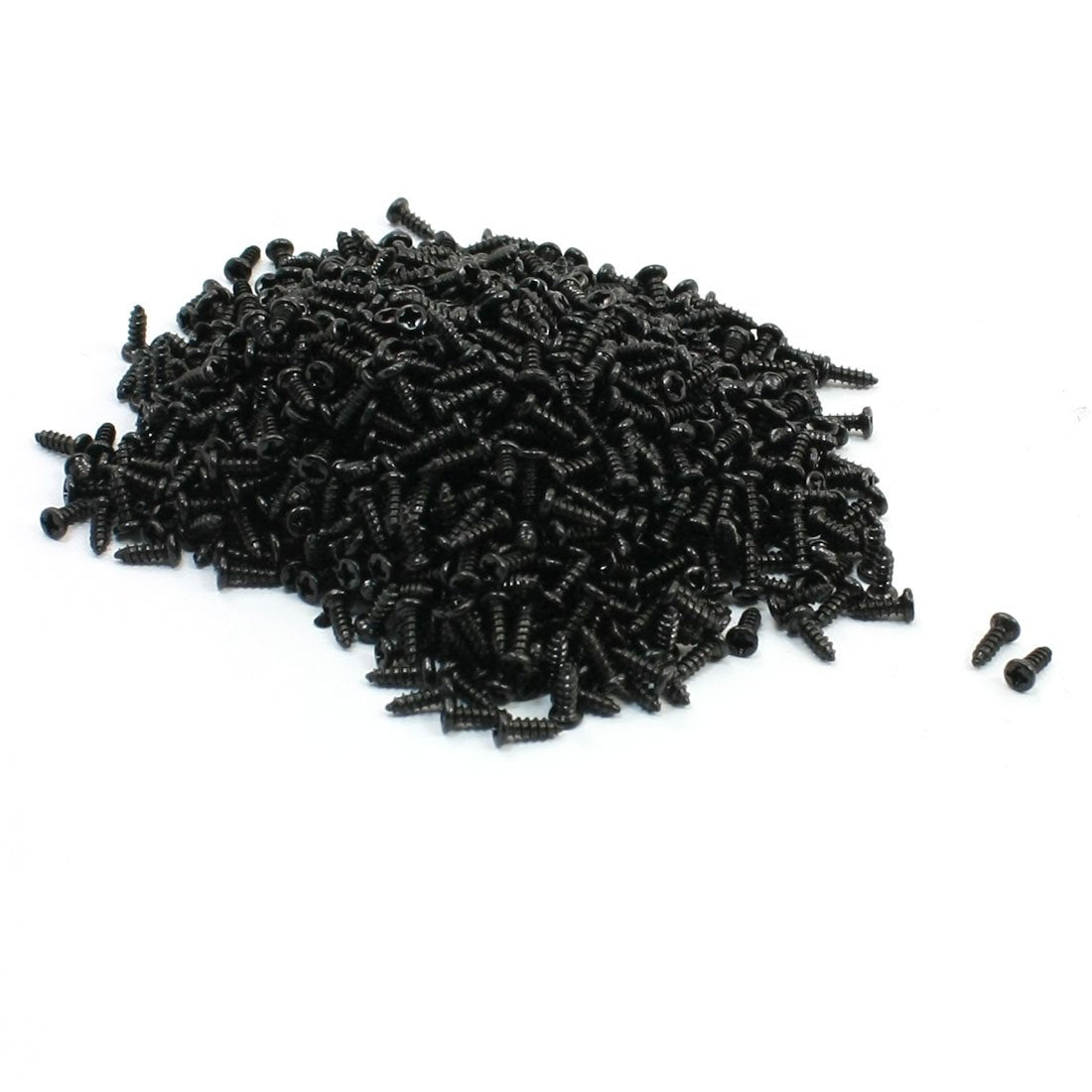 1000 Pcs 2mm x 5.3mm Self Tapping Thread Round Phillips Head Screw