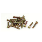 M6 x 35mm Fully Thread Hex Socket Drive Flat Head Screws Bolts Fasteners 20PCS